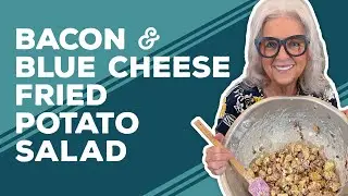 Love & Best Dishes: Bacon and Blue Cheese Fried Potato Salad Recipe