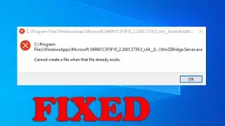 FIX: Win32Bridge.Server.exe unable to start correctly