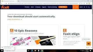 How To Download and Install Foxit PDF Reader In Windows