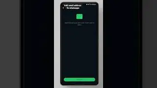How to Add Email address to whatsapp #shorts