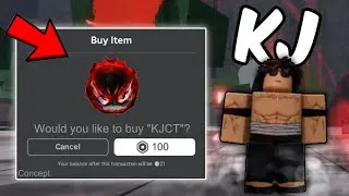 KJ COSTS 100 ROBUX NOW..🔥