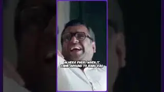 Baburao from Hera Pheri is a REAL PERSON? Akshay Kumar Paresh Rawal #shorts #herapheri