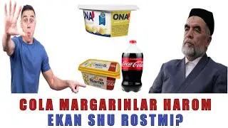 KOKA KOLA MARGARINLARGA HAROM MODDA QOʻSHILAR EKAN SHU ROSTMI?