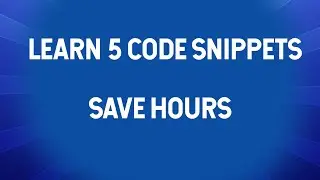 C# Snippets: Unlock Your Coding Potential