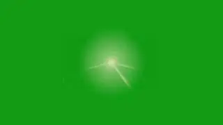 Light flare flickering effect | Green Screen Library