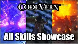 CODE VEIN - All Skills So Far | Skills Showcase (Network Test)