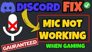 Discord mic not working fix