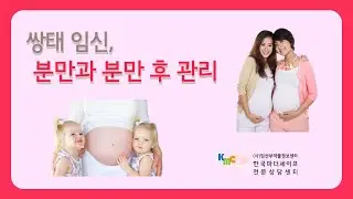 쌍태임신 분만과 분만 후 관리