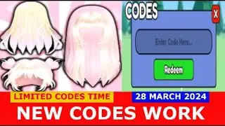 *NEW CODES MARCH 28, 2024* UGC DON'T MOVE ROBLOX | LIMITED CODES TIME