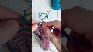Вяжу носки методом Хеликс ❤️