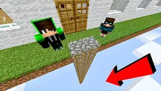 We found a hidden school in the sky! - Minecraft