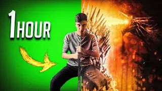 Game Of Thrones Photoshop Manipulation / SPEED ART