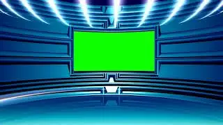 Chroma Key For News channel | virtual Studio | Green Screen