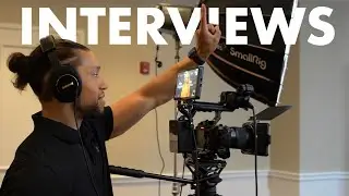 Filming 94 Interviews In 3 Hours (Sony FX3)