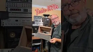 1970s TESLA Vintage Speaker Box Andante Radio Sound Test @youtubecreators #youtubehighfive