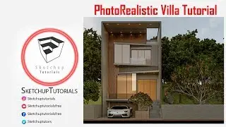 Minimalist House Design - Sketchup