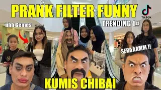 PRANK FILTER FUNNY | PRANK ESKALATOR | PRANK PEKANBARU | FILTER CHALLENGE