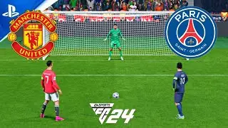 MANCHESTER UNITED VS PSG PENALTY SHOOTOUT UCL FINAL EA SPORTS FC 24 1