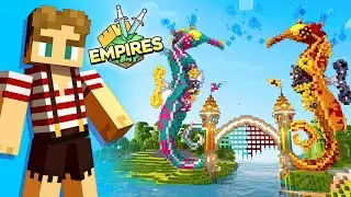 Building a GRAND ENTRANCE to Eversea! - Empires SMP Ep 26