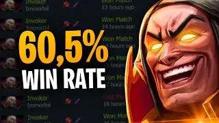 60,5% WIN RATE: THE UNSTOPPABLE INVOKER!! | Dota 2 Invoker