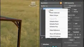 How to keep instance when convert object to editable poly in 3Ds Max