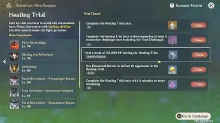 New EVENT Misty Dungeon GUIDE - Completing All Trial Quest in Healing Trial - Genshin Impact