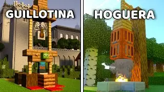 5 increibles decoraciones para tu mundo en Minecraft 🎃👻 | Especial Halloween! | 🎃👻