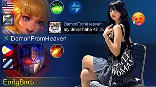 OPTIMUS PRIME INVITED TO PLAY WITH DAMON!? 🤩 | AND THIS WHAT HAPPENED!! ~ Mobile Legends: Bang Bang