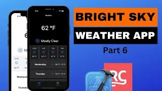 Build BrightSky Weather App (iOS) – Part 6: Finish Cells