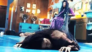 Black Woman Hair Suck Blo͎o͎d From Human Bodies | Bad Hair Movie