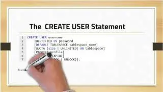 How to Create User in Oracle Database
