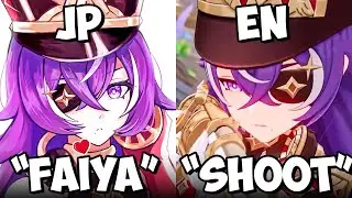 ENG VS JPN CHEVREUSE Voice Genshin Impact