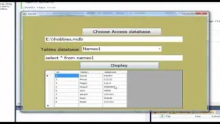 Programming in Visual Basic .Net: make user Connect with any access database in his computer-vb.net