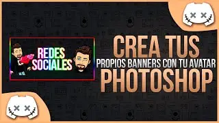 Cómo CREAR TUS PROPIOS BANNERS para DISCORD en Photoshop | 2022
