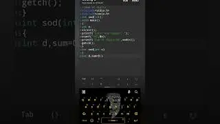 Write a program of sum of digits of number using function । C coding..