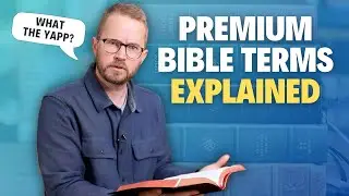 Premium Bible Terminology – Over 40 Terms Explained!