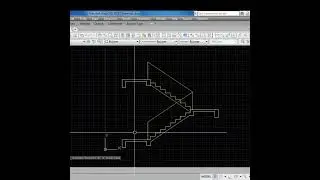 Make automatic staircase details Auto CAD