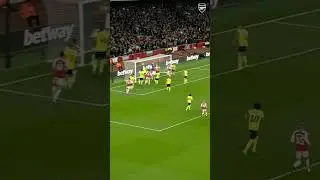 Saliba scores a close range header against Burnley!