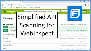 Simplified API Scanning for WebInspect