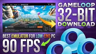 Gameloop 32 Bit Download For Pc | Best Emulator For Low End Pc/Laptop - 2023 | 98% Loading Stuck fix