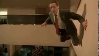 Christopher Walken except he's Christopher Flyen