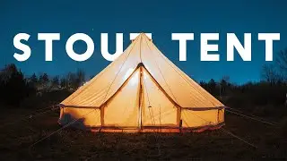 Stout 6M Pro Tent in the Winter