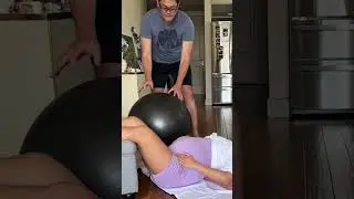 When your baby is breech and you’re trying to get them to flip! #comedy #pregnancy