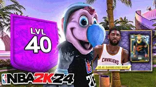 HOW TO LEVEL UP FAST NBA 2K24 (SEASON 1)! BEST REP METHOD to HIT LEVEL 40 in 1 DAY NBA 2K24!