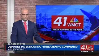 Monroe County Sheriff's Office investigates potential terroristic threats, plans school security