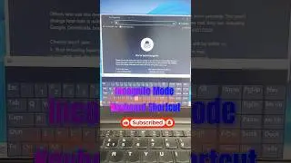 chrome incognito mode shortcut key | 