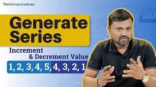 Generate Series #4 | Java Code Increment & Decrement Value: 1, 2, 3, 4, 5, 4, 3, 2, 1