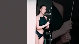 Step Mom opening indow while being naked | 