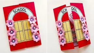 DIY Teacher's Day Greeting Card|Handmade Teachers Day card making idea|How to make gift for Teacher