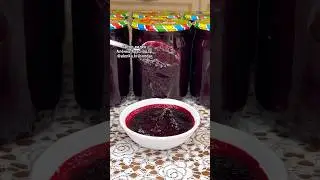 Повидло из чёрной смородины #рецепт #рецепты #джем #конфитюр #повидло #заготовкиназиму